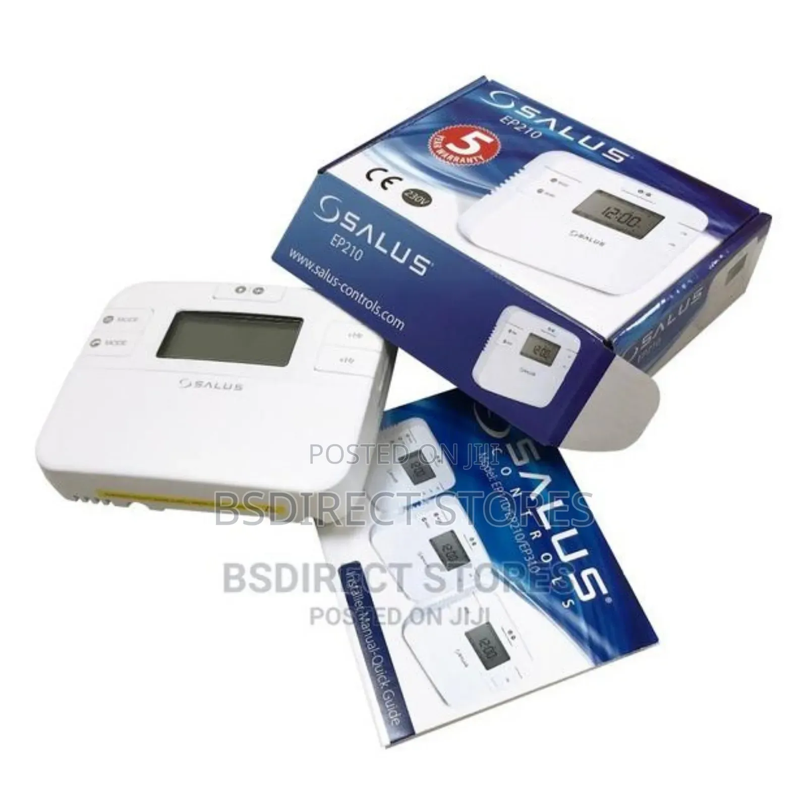 Salus EP210 Digital 2 Channel Programmer 24hr /5 Day /7 Day