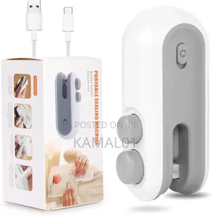 Usb Type C Rechargeable Mini Bag Sealer Machine 2 in 1