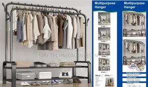 Heavy Duty Double Pole Hanger