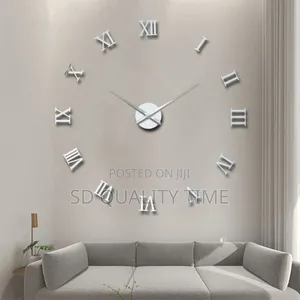 DIY 3D Wall Clock (Big Size)