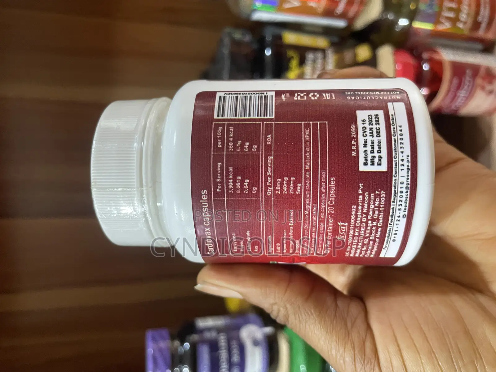 Cardiovax Arijuna Extract