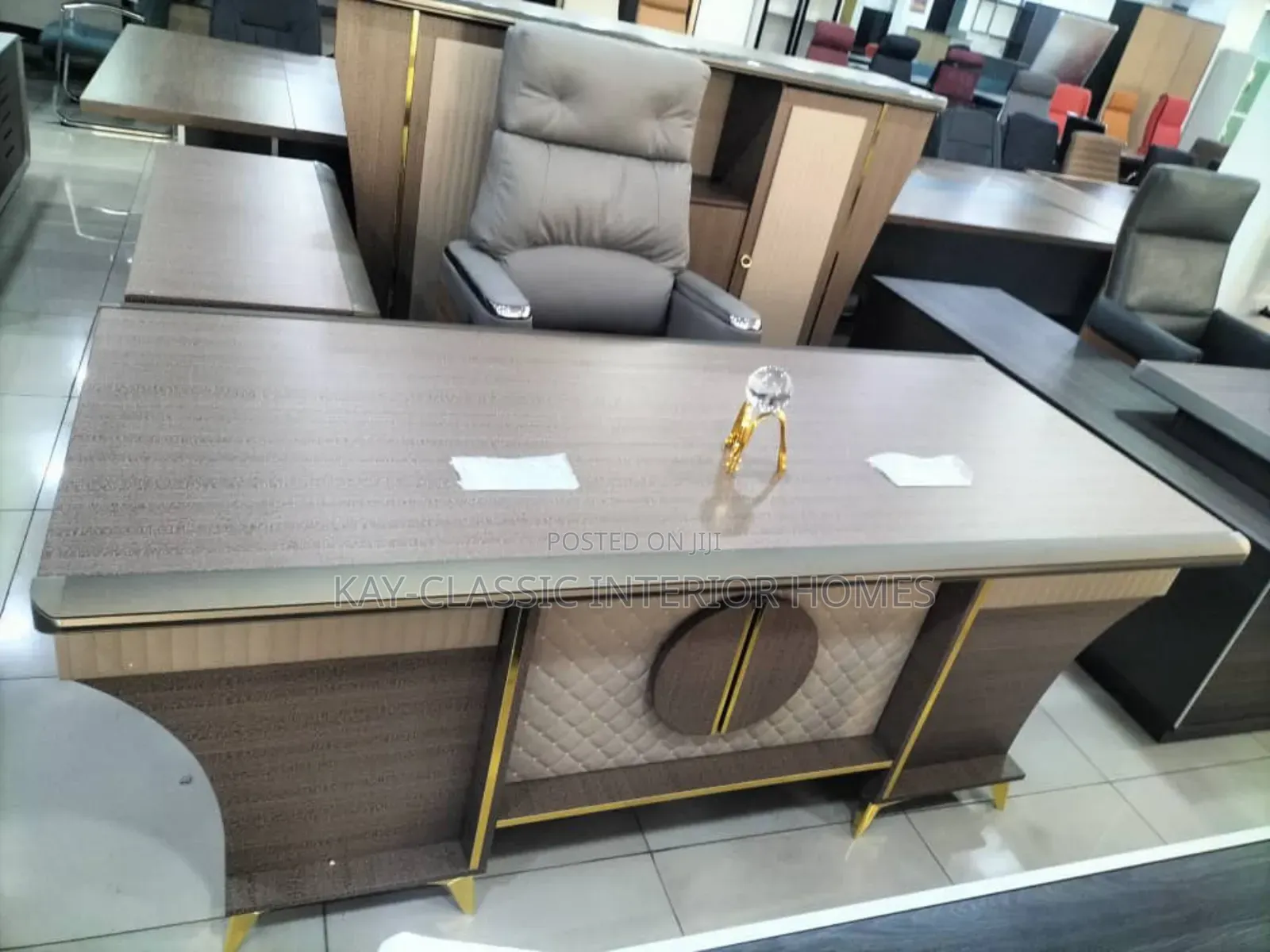 Supper Director Office Table and Shelf