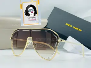 LINDA FARROW Sunshade Not Your Regular Glasses