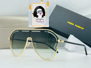 LINDA FARROW Sunshade Not Your Regular Glasses