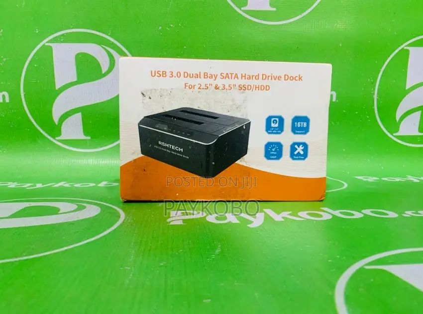 RSHTECH USB 3.0 SATA External Hard Drive Docking Station
