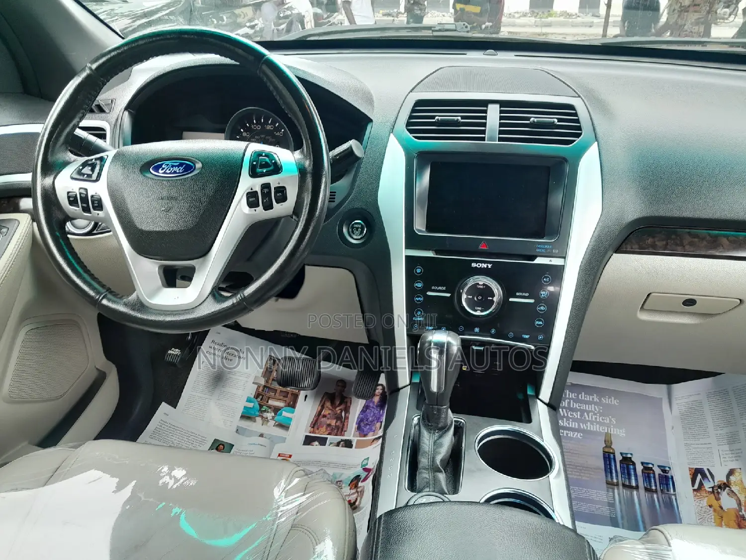 Ford Explorer 2015 Brown