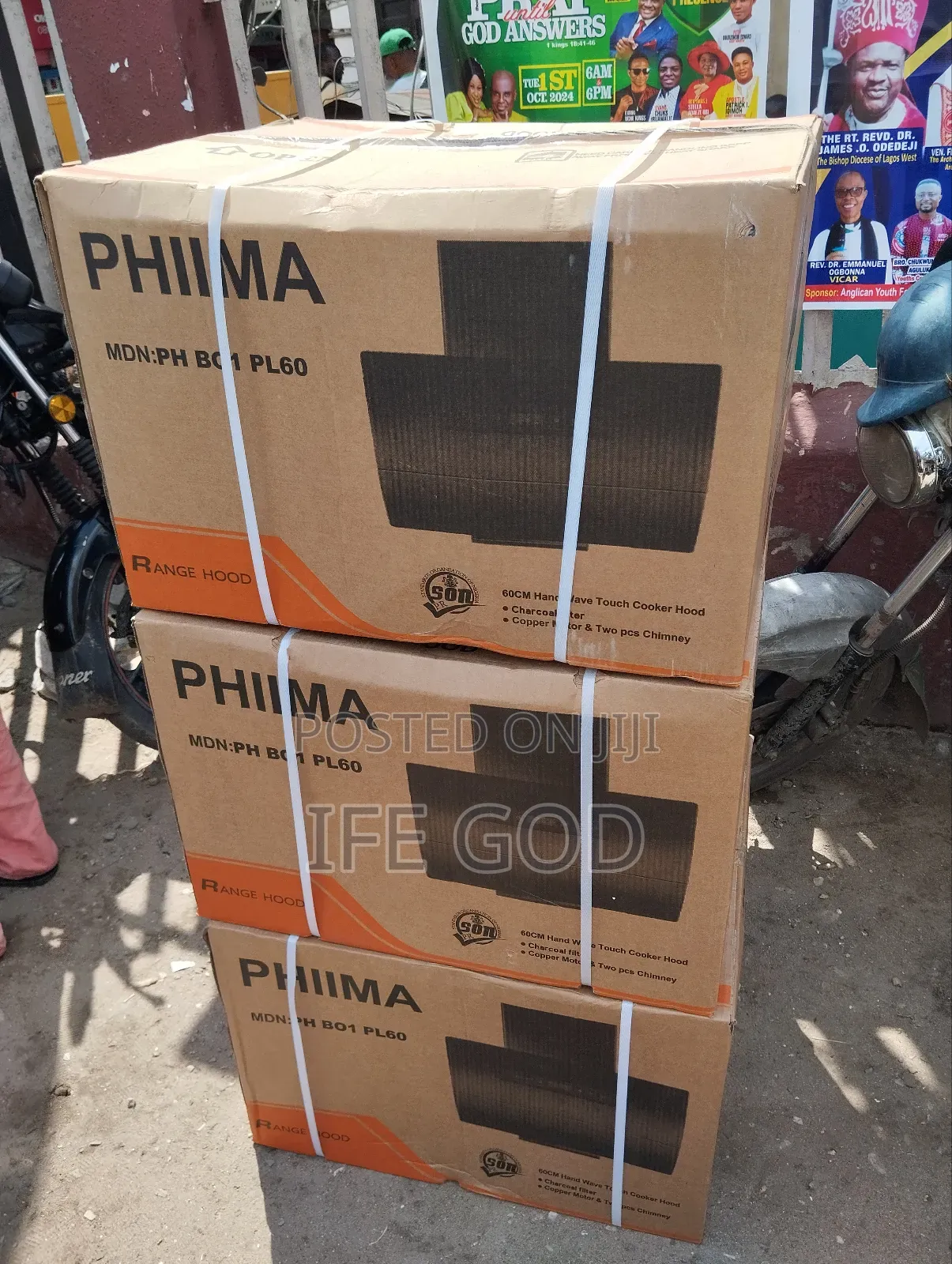 Original PHIIMA Automatic Plasma Heat Extractor 60x60cm