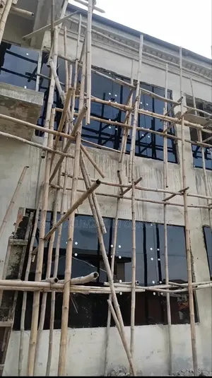 Frameless Glass Curtain Wall Window