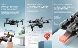 XT505 Obstacle Avoidance HD 5G Wifi GPS Drone 2 Battery