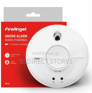 Fireangel SW1R Interlinked Optical Smoke Alarm Mains Powered