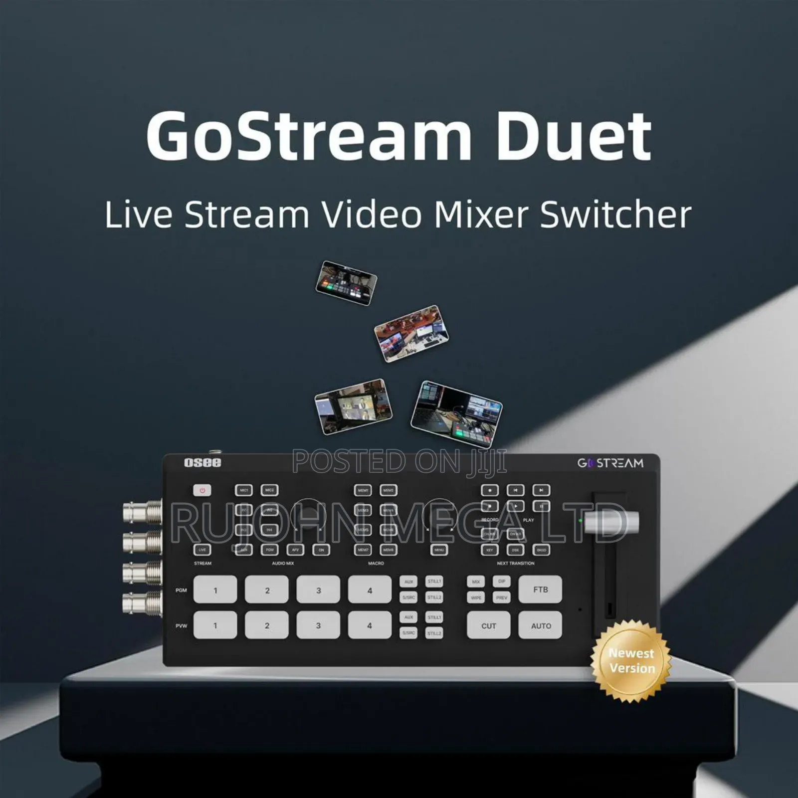Osee 8 Channel Input Sdi/Hdmi Live Stream Video Mix/Recorder
