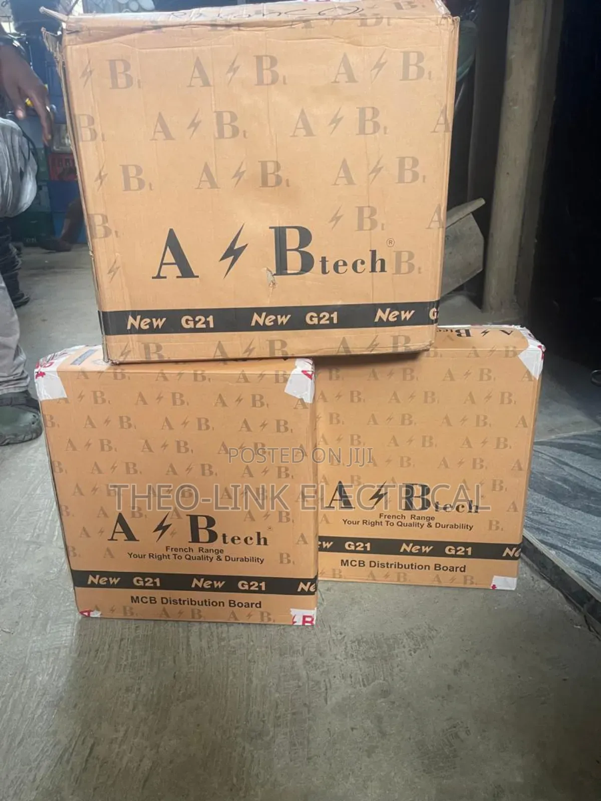 Distribution Board D4 3phase Iron