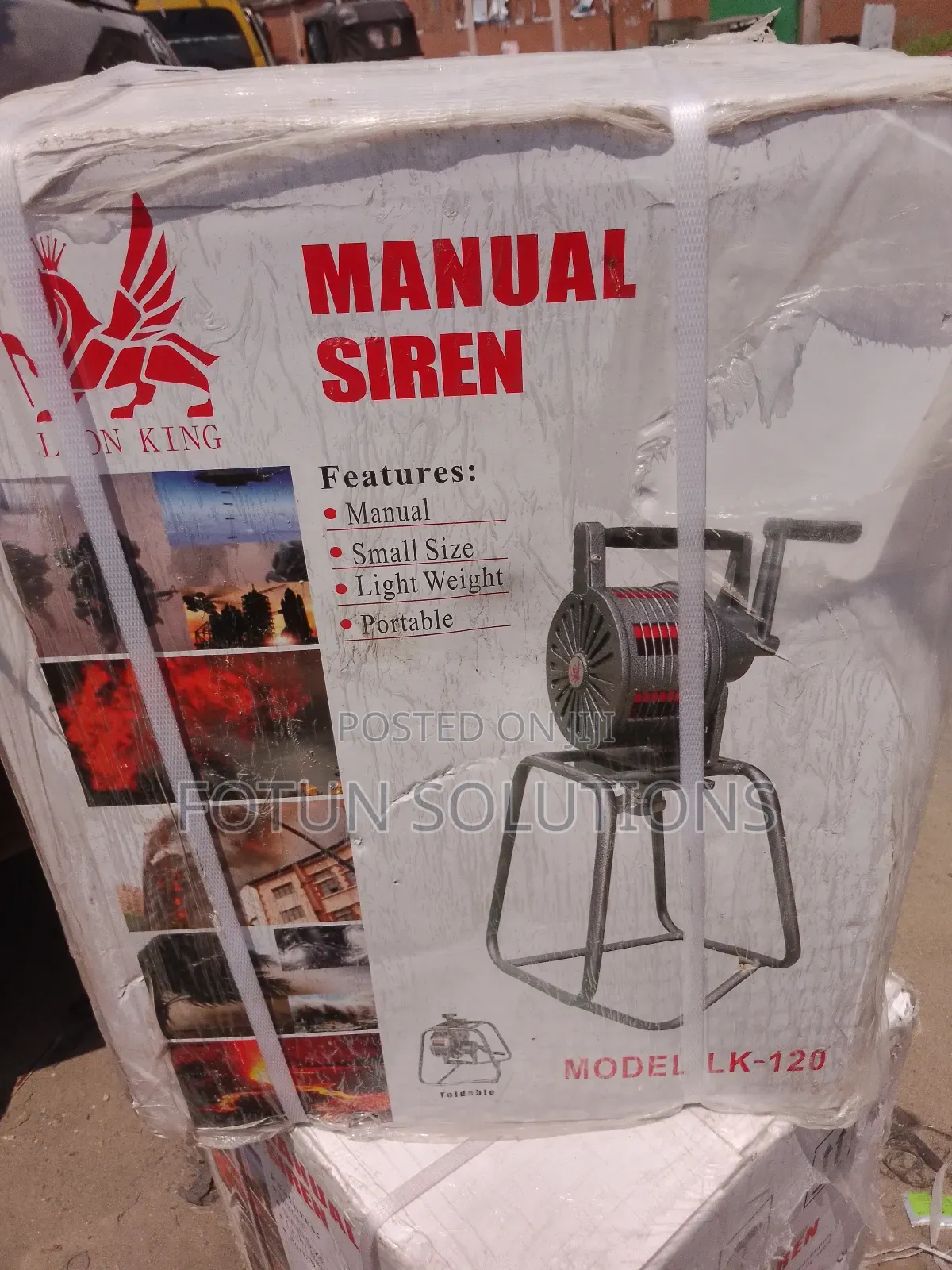 Manual Siren Lk120
