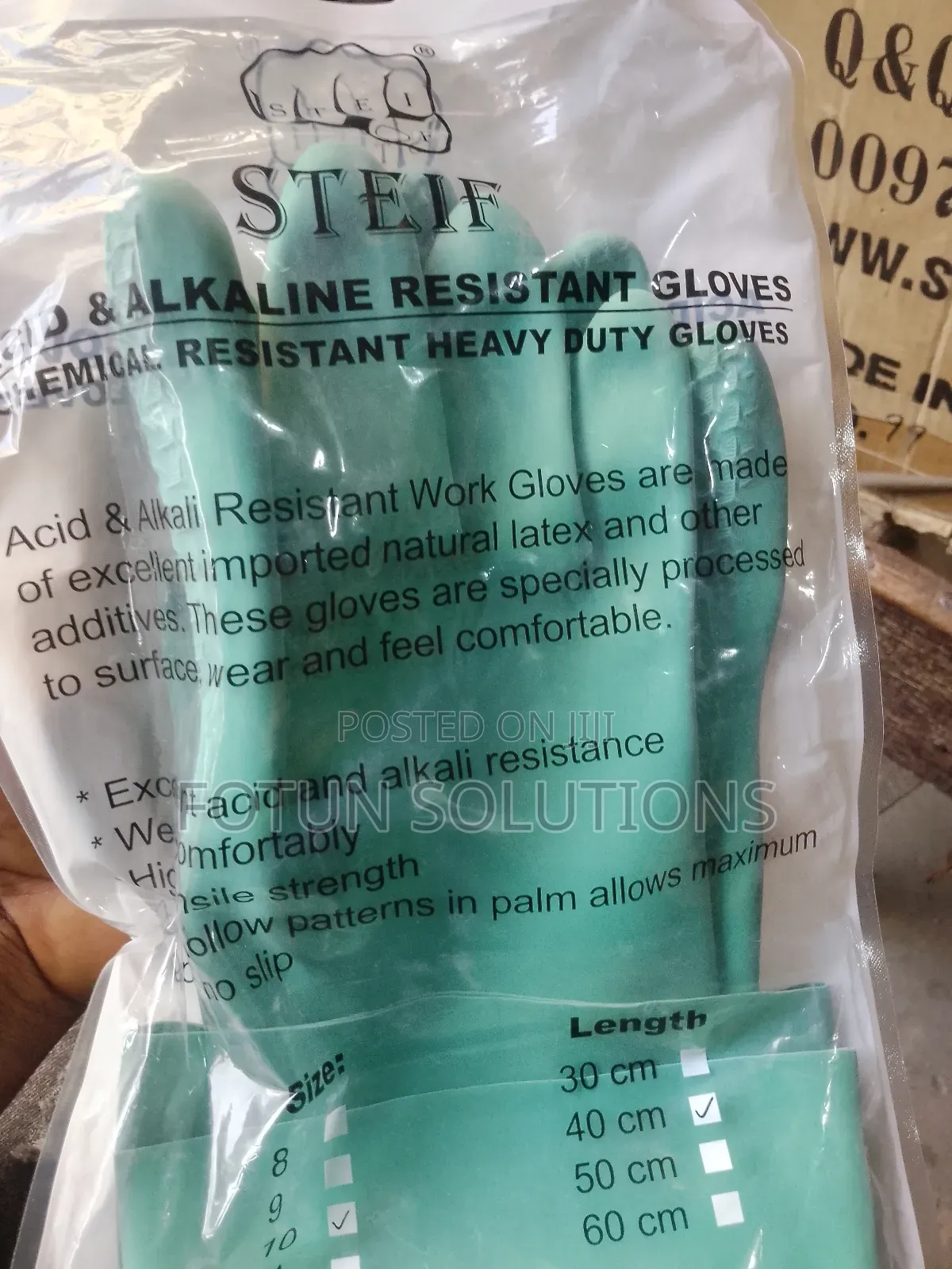Chemical Resistant Gloves