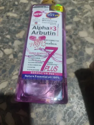 Veetgold Alpha × 3 Arbutin Face and Body Oil -500ml
