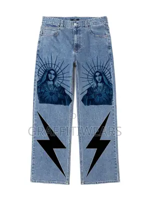 Custom Painted Jean