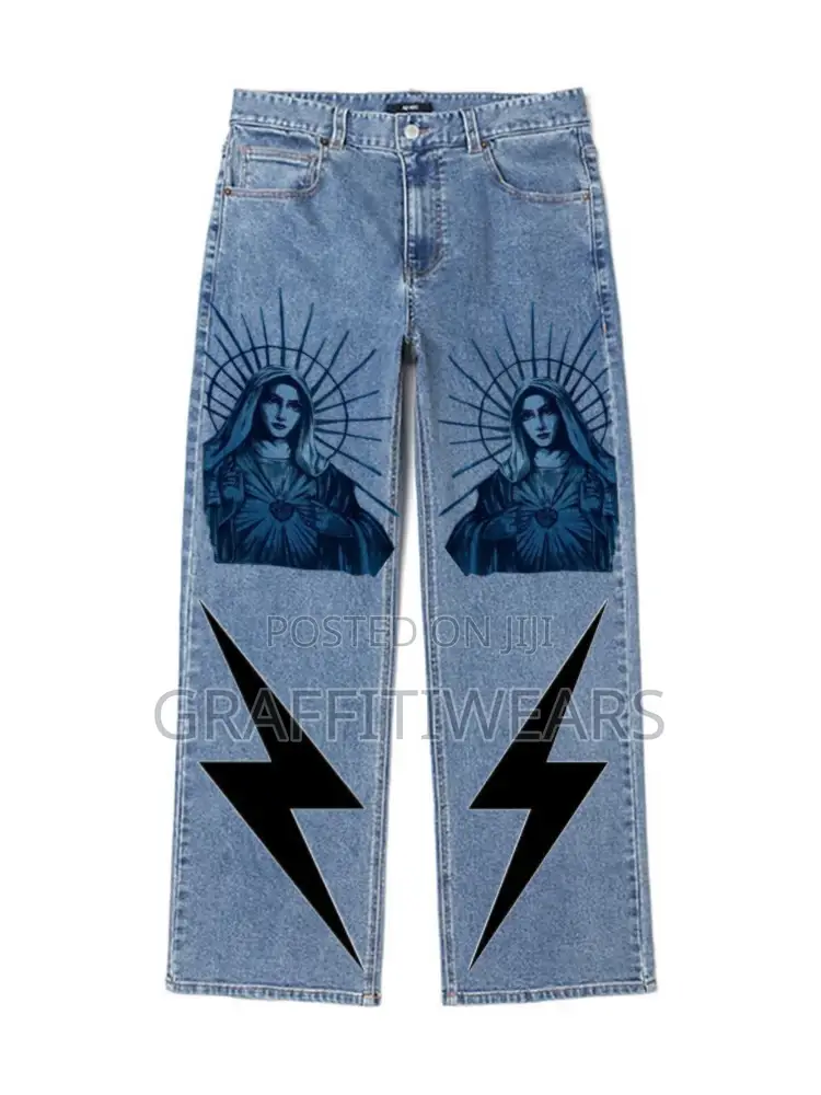 Custom Painted Jean
