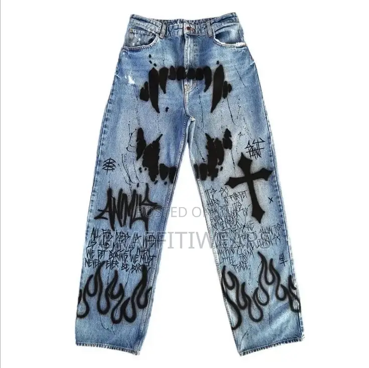 Custom Painted Jean