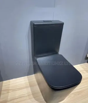 Matte Black Square Wc Sets
