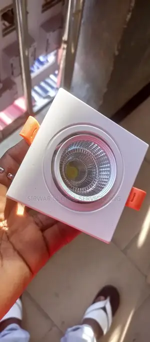 7w Square Pop Recess Light