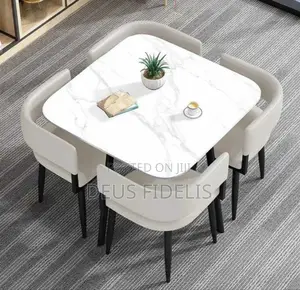 Unique Marble Dining Set