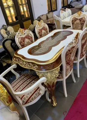 Royal Dining Table With Six Seaters