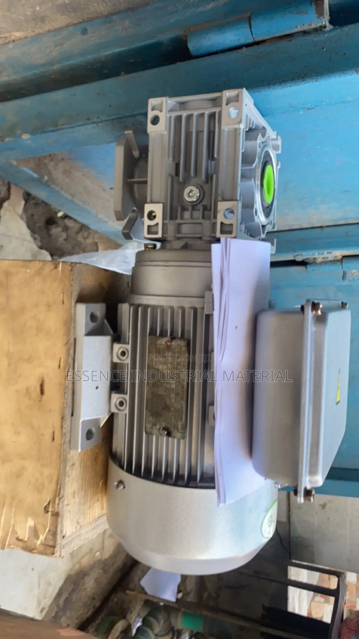 Single Phase Induction Gear Motor Reducer 1HP Side Shaft