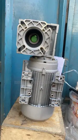 Single Phase Induction Gear Motor Reducer 1HP Side Shaft