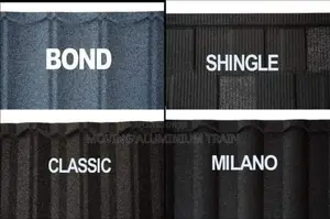 Bond, Classic Milano and Shingle Roofing Sheets