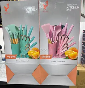 Silicone Spoon With Knife and Chopping Board