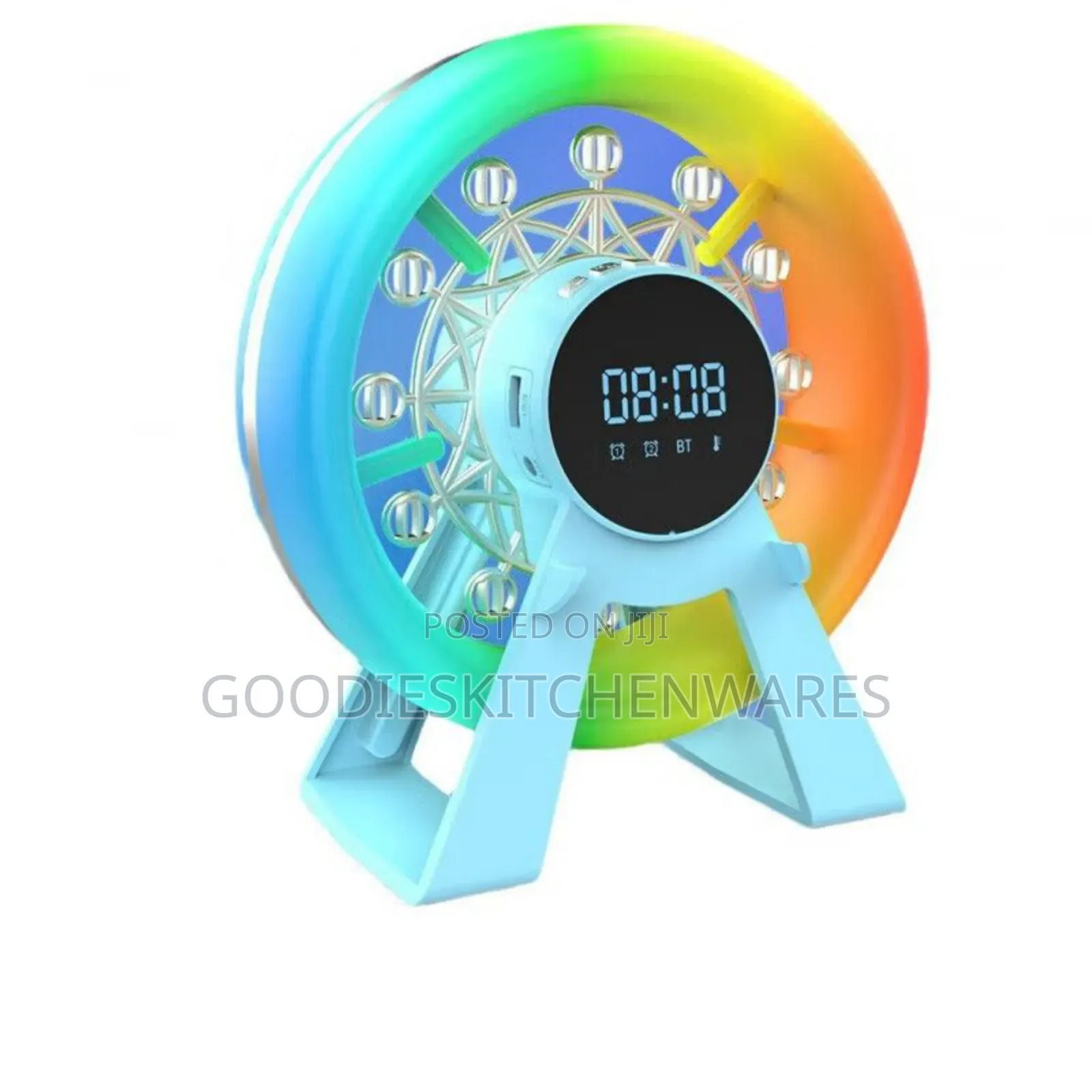 Ferris Wheel Bluetooth Speaker Alarm Clock RGB Light
