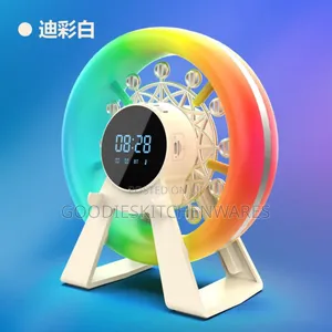 Ferris Wheel Bluetooth Speaker Alarm Clock RGB Light