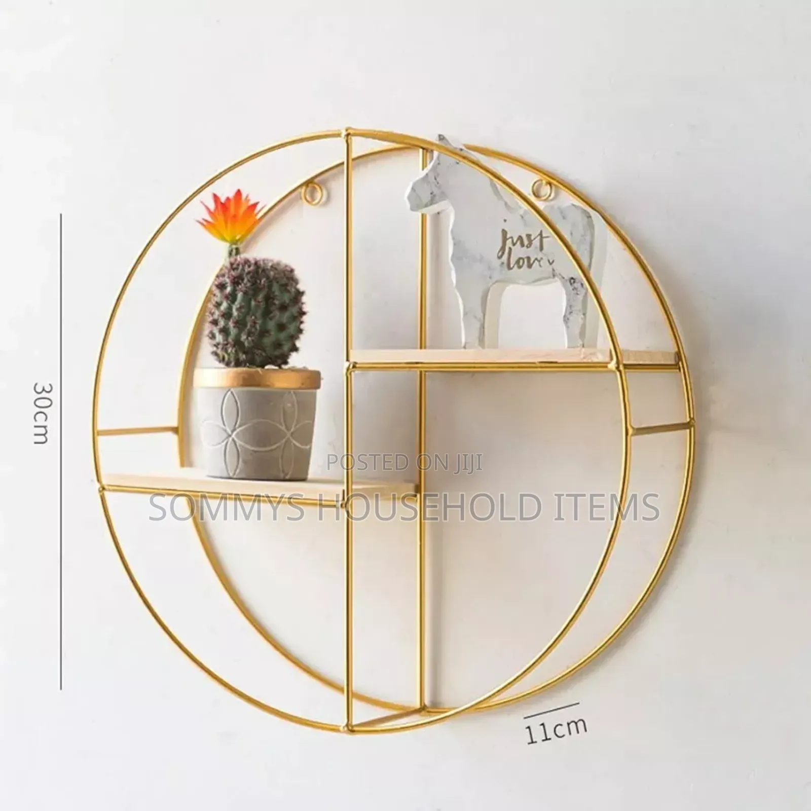 Round Floating Shelf