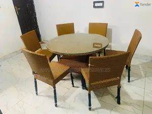 Round Dining, Restaurant, Outdoor Rattan Chair