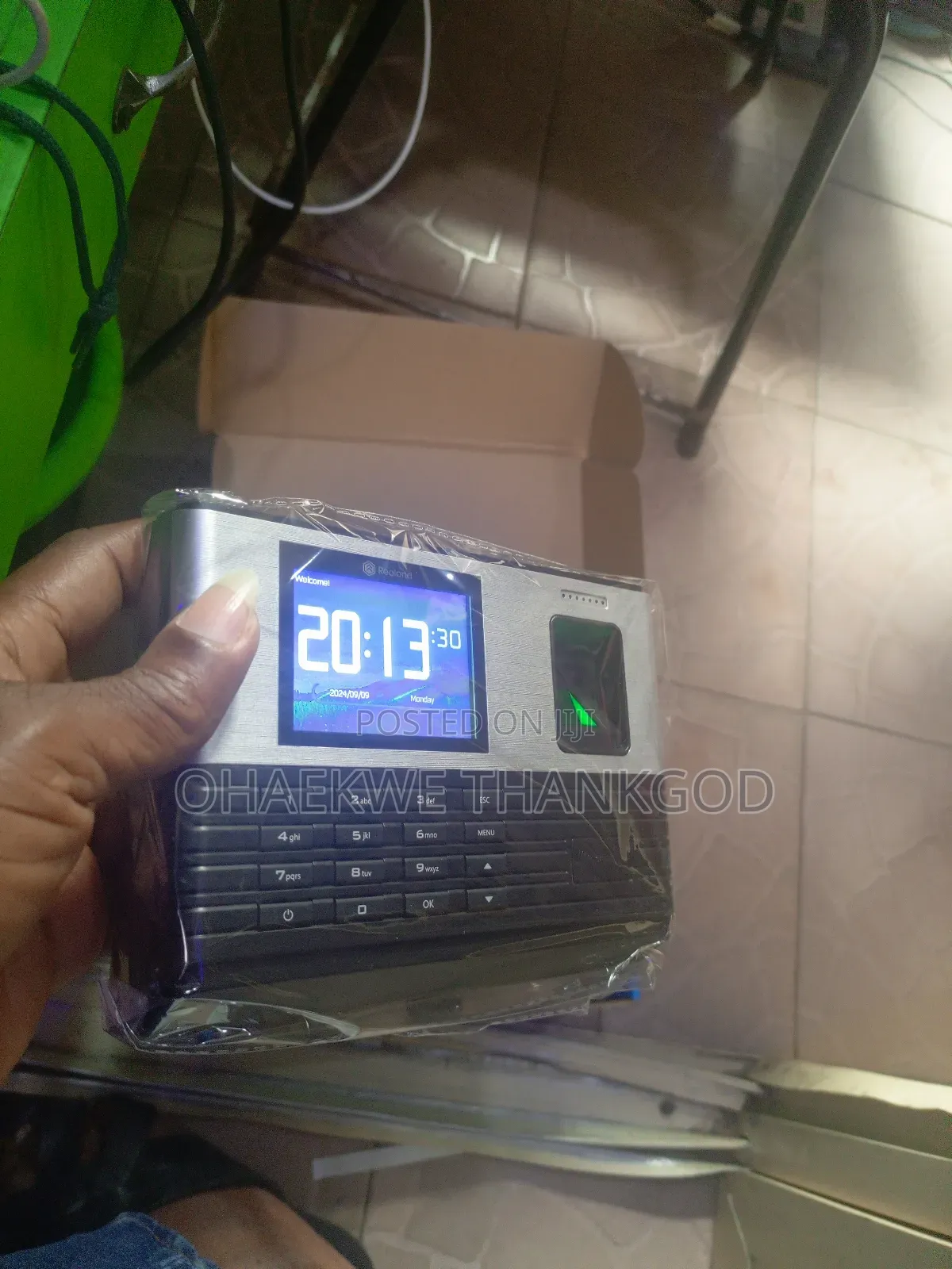 Realand Fingerprint Time Attendance With Access Control