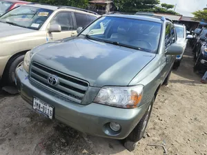 Toyota Highlander Limited V6 2006 Green