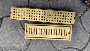 Gold Bathroom Floor Drain