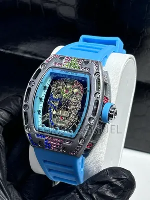 Authentic Richardmille Rubber Strap Wristwatch