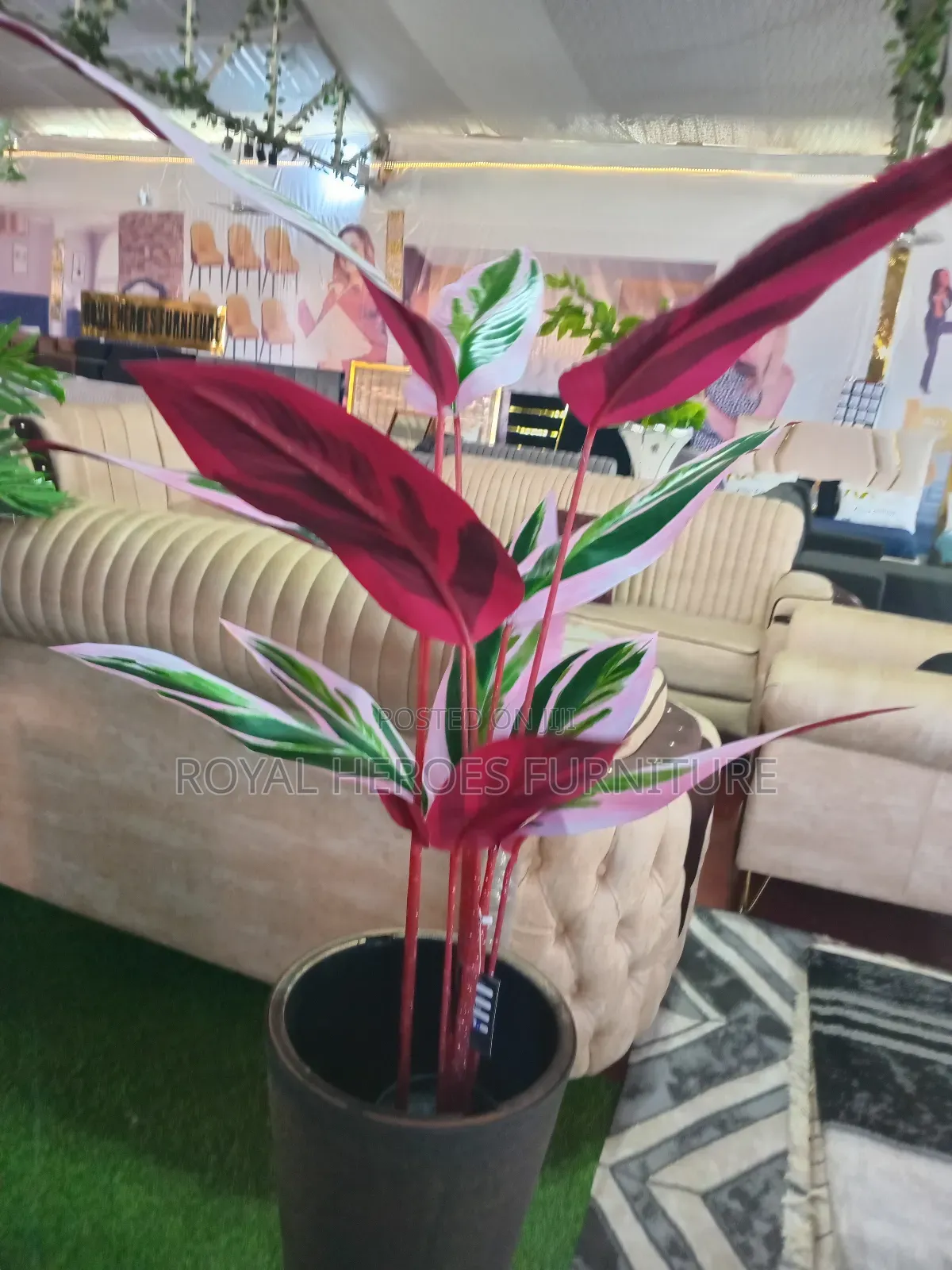 Artificial Banana Plants