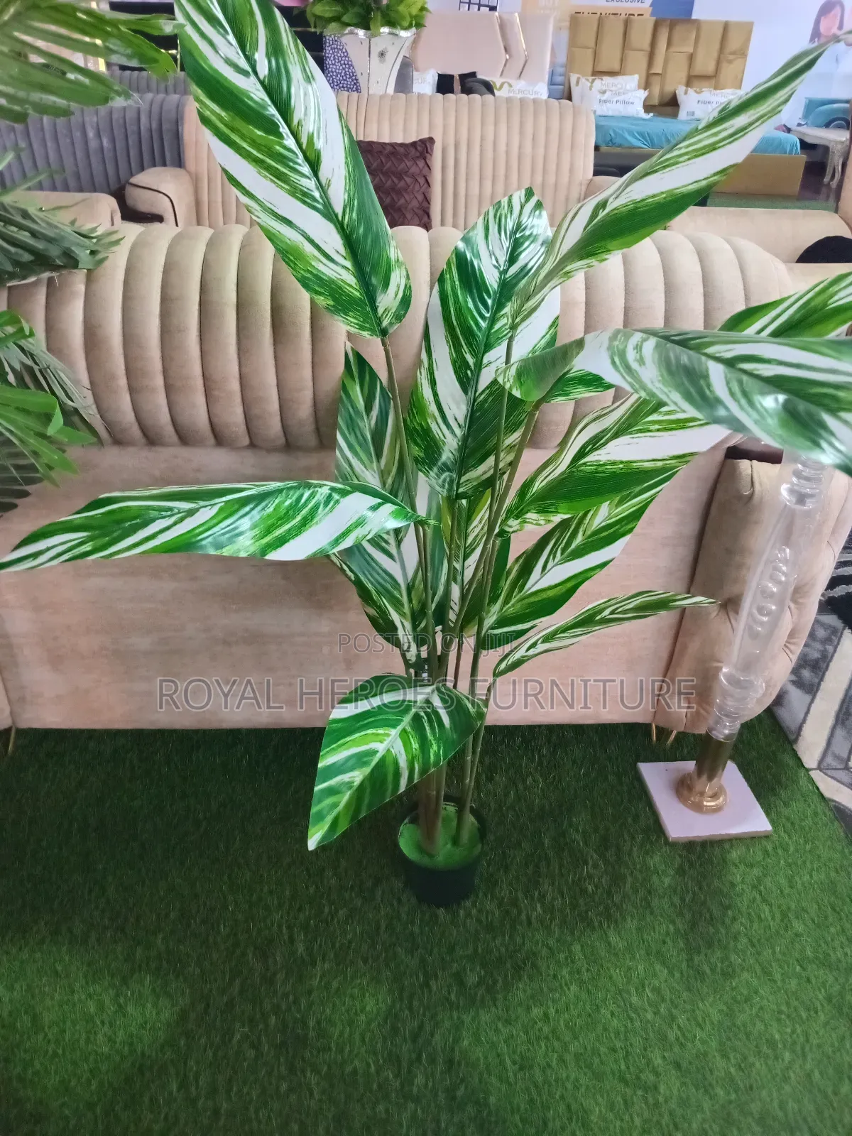 Artificial Banana Plants