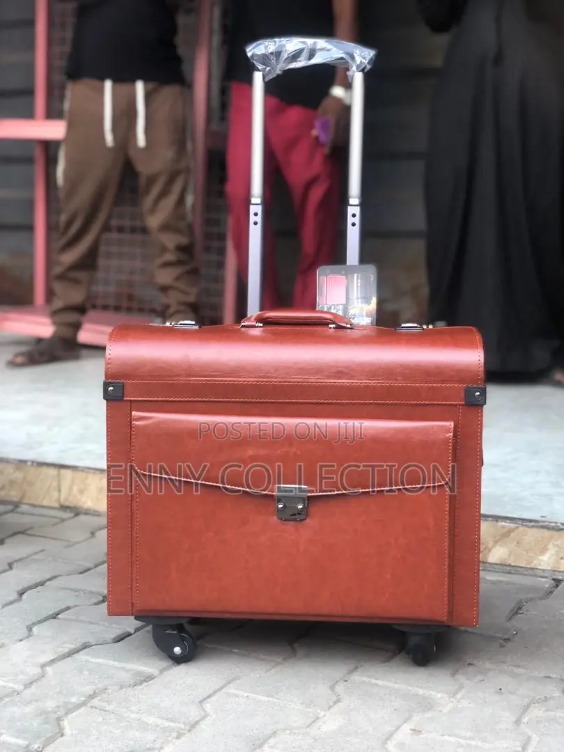 Leather Pilotcases Bag