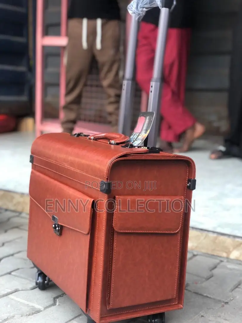 Leather Pilotcases Bag