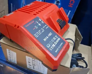 Milwankee M14/M18 Battery Charger 100-240v
