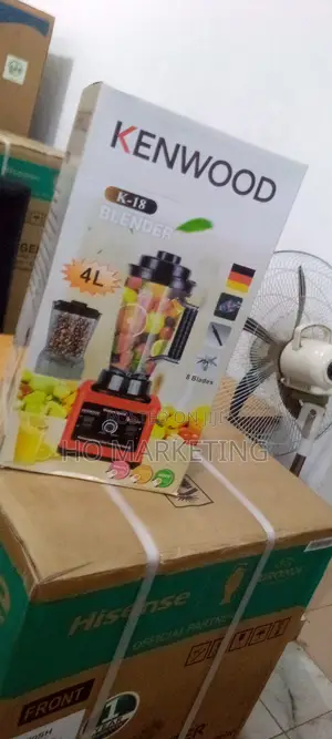 Kenwood 2 in 1 Steel 4L Blender-K-18