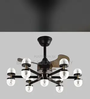 Led Chandelier Fan