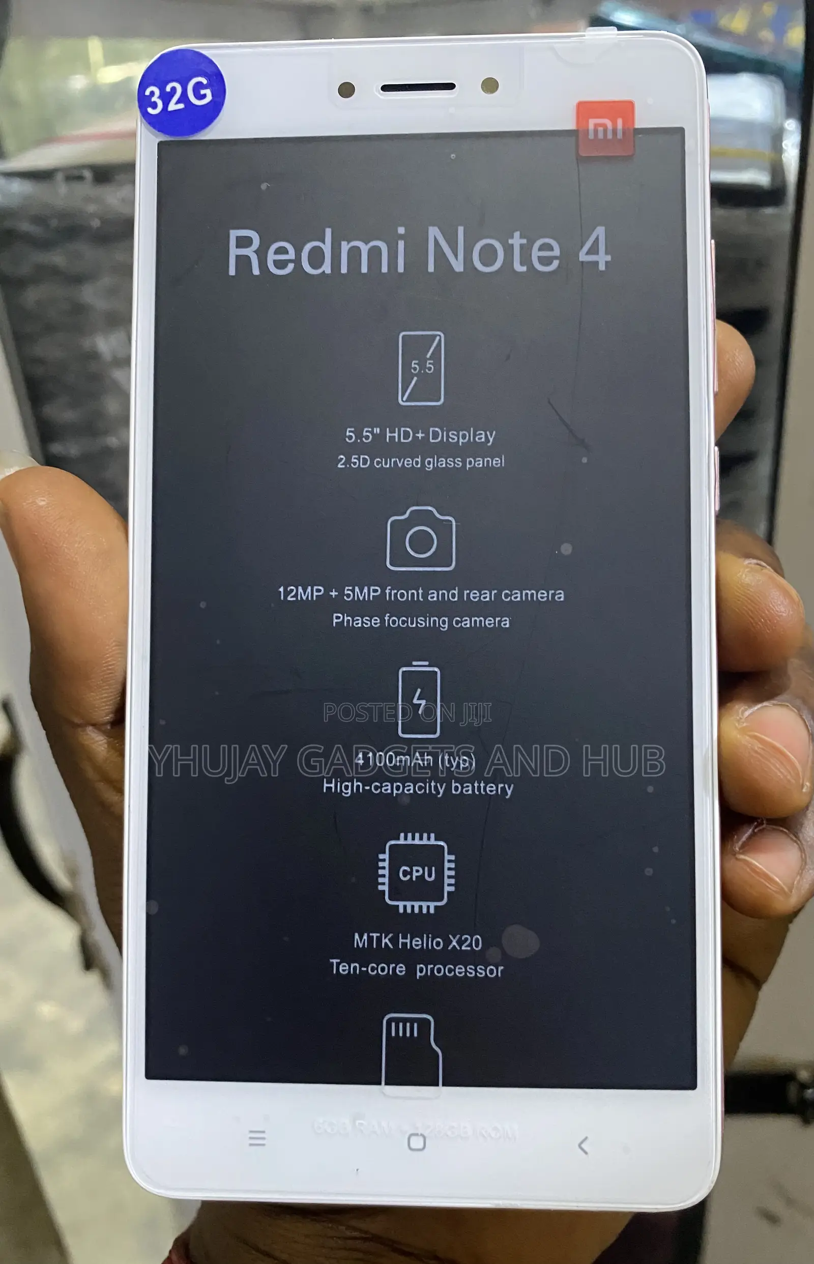 Xiaomi Redmi Note 4 32 GB Rose Gold