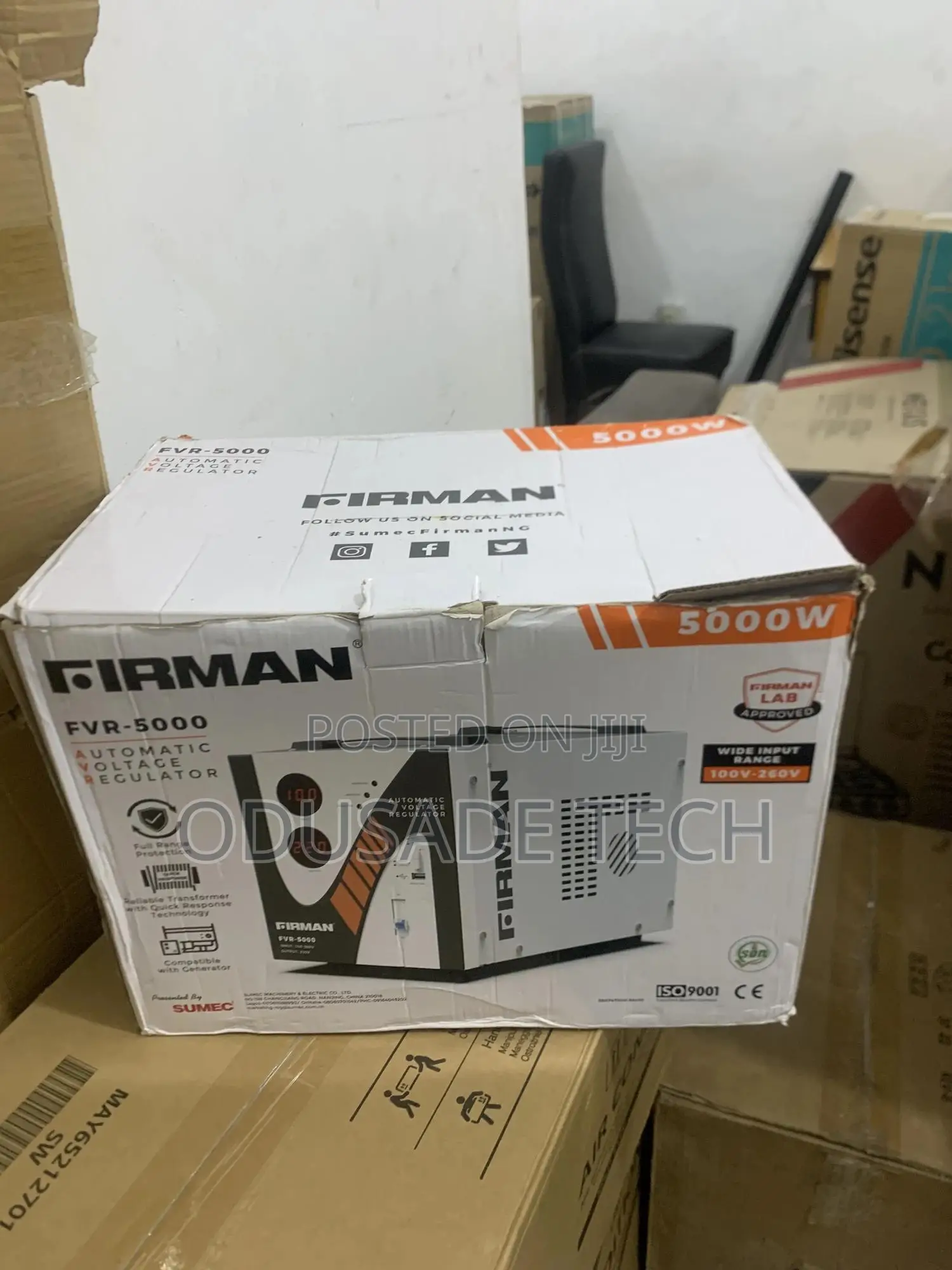 Top Notch Firman Stabilizer (5000 WATTS)-