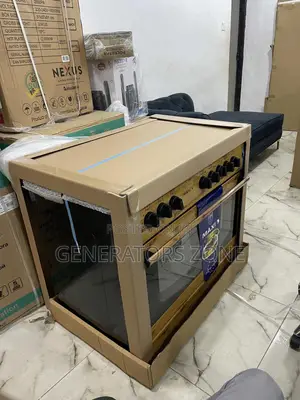 Glass Lid Maxi 60*90 {4+2} Burner Gas Cooker Wood {F9E42G2}