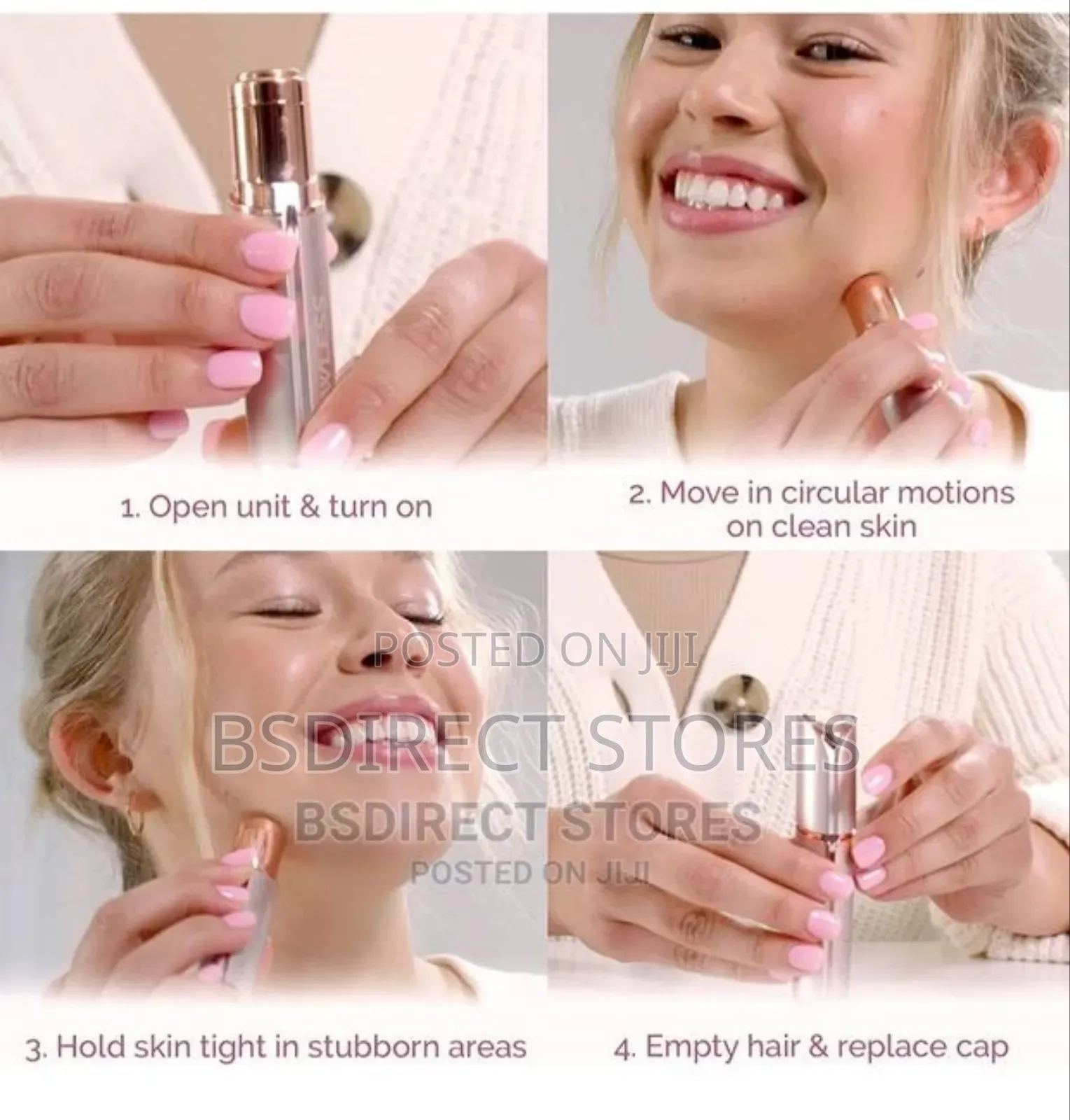 JML LAVENDER Finishing Touch Flawless Discreet Hair Remover