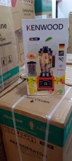Kenwood 4L Detachable Blades 2 in 1 Electric Blender -K-18